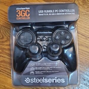 SteelSeries 3GC USB Rumble PC Controller – New & Factory Sealed